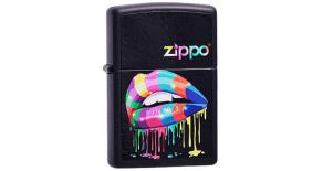 218 Rainbow Lips - Зажигалка ZIPPO
